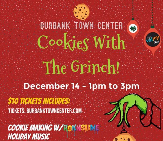 Cookies With The Grinch Brings Whoville Magic to the Burbank Town Center
