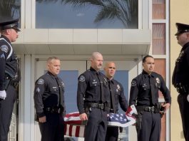 Hundreds Gather in Burbank to Honor the Life and Sacrifice of Police K9 Spike