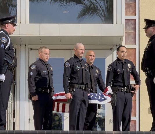 Hundreds Gather in Burbank to Honor the Life and Sacrifice of Police K9 Spike