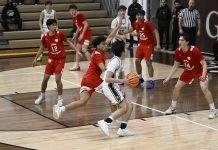 Burroughs Boys Basketball Roughed Up by St. Francis