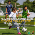 City of Burbank Announces Real Madrid Foundation Winter Soccer Camp for Youth Ages 6–16