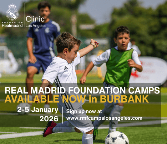 City of Burbank Announces Real Madrid Foundation Winter Soccer Camp for Youth Ages 6–16