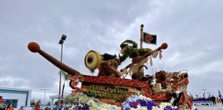“All Paws On Deck” Burbank’s Rose Float Will be Coming Home An Award Winner