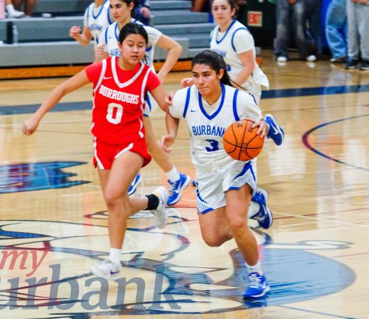 Burroughs Girls Basketball Drills Burbank 76-39