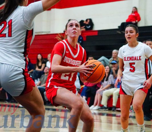 Burroughs Girls Basketball Slips Past Glendale