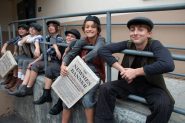 LBMS Students Take the Stage in Disney’s NEWSIES