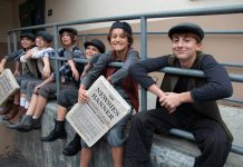 LBMS Students Take the Stage in Disney’s NEWSIES
