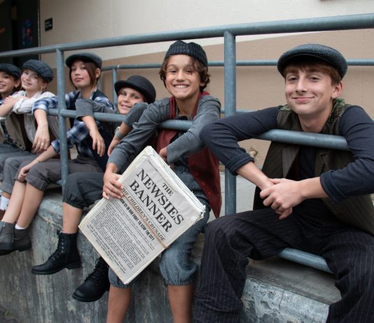 LBMS Students Take the Stage in Disney’s NEWSIES