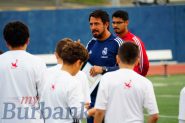 Real Madrid Foundation Holds Camp at Burbank High