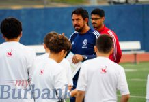Real Madrid Foundation Holds Camp at Burbank High