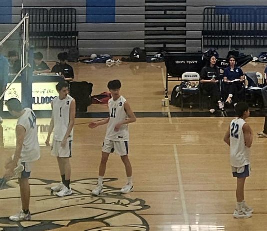 Burbank Boys Volleyball Takes Village Christian To Four Sets