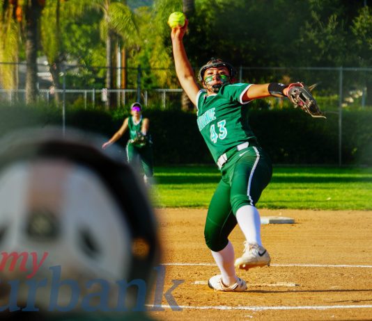 Providence Softball Shuts Out Burbank 1-0