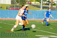 Burroughs Girls Soccer Turns It Up Late in Win Over Burbank