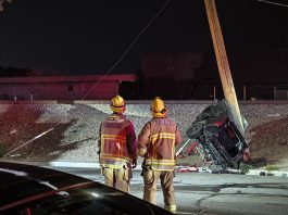 Traffic Accident Leaves Car In Parecarious Position During Daring Rescue