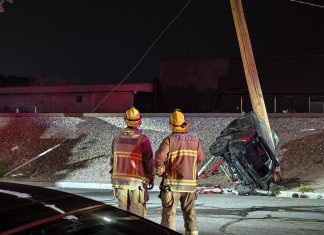 Traffic Accident Leaves Car In Parecarious Position During Daring Rescue