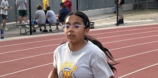Records Fall in Middle School Track Meet
