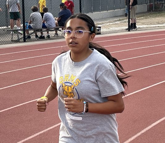 Records Fall in Middle School Track Meet