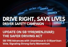 SB 1198 Advances with Unanimous 6–0 Vote in Senate Public Safety Committee