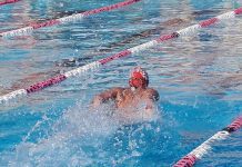 Burroughs Swim Teams Sink Visiting Burbank