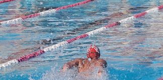 Burroughs Swim Teams Sink Visiting Burbank