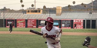 Burroughs Baseball Completes Sweep of Arcadia