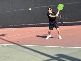 Burbank Freshmen Grow Up Quick in Playoff Tennis Win
