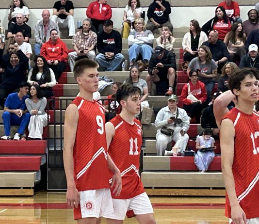 Burroughs Boys Volleyball Lose Playoff Opener