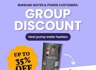 Burbank Has a New Water Heater Bulk Buy Program — up to 35% off the list price.