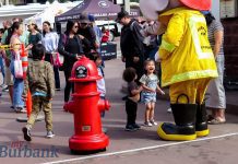 Burbank Police and Fire Service Day Brings First Responders and Families Together