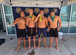 Burroughs Relay Team Wins CIF Title