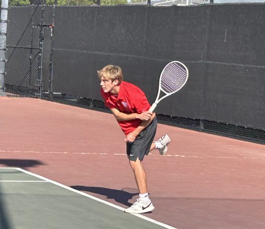 Burroughs Boys Tennis Falls in First Playoff Test