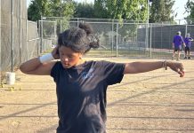 Burbank Throwing Itself Into Postseason Track and Field