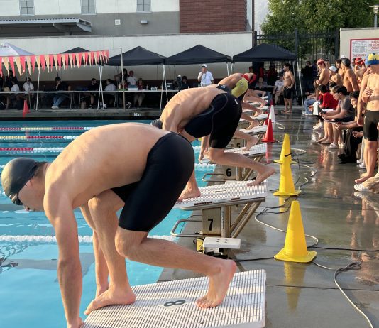 Burroughs Yuzna, St. Pierre Win League Swimming Titles