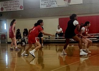 Burroughs Girls Hoops Hammers Golden Valley 48-19