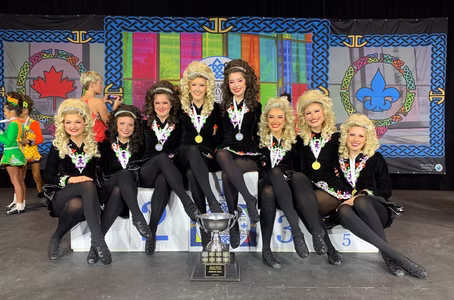 This year marked one of the greatest achievements in the school's history.At the Irish Dance World Championships, competitors from around the globe gathered to compete at the highest level of the sport.Cleary's school sent two teams.Both returned with extraordinary results.