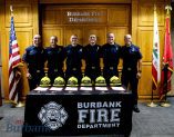 Burbank Fire Department Welcomes Six New Firefighters