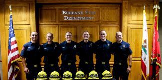 Burbank Fire Department Welcomes Six New Firefighters