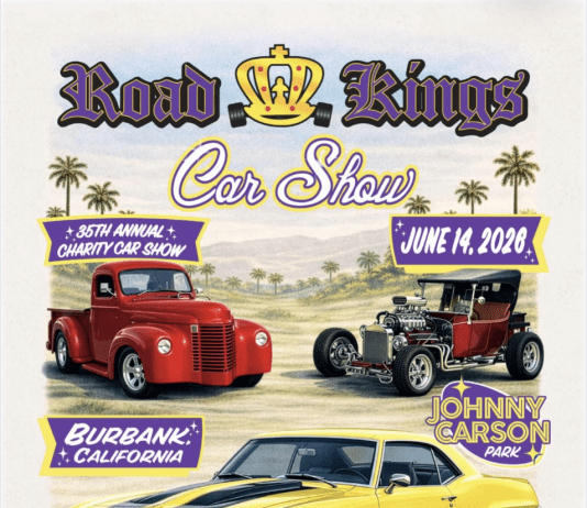 Burbank Road Kings to Host 35th Annual Charity Car Show at Johnny Carson Park