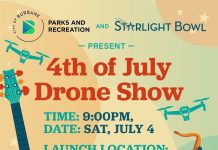 City of Burbank to Launch Drone Show for Independence Day Celebration