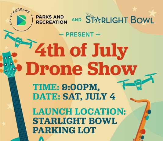 City of Burbank to Launch Drone Show for Independence Day Celebration