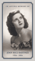 Obituary: Joan Hastings