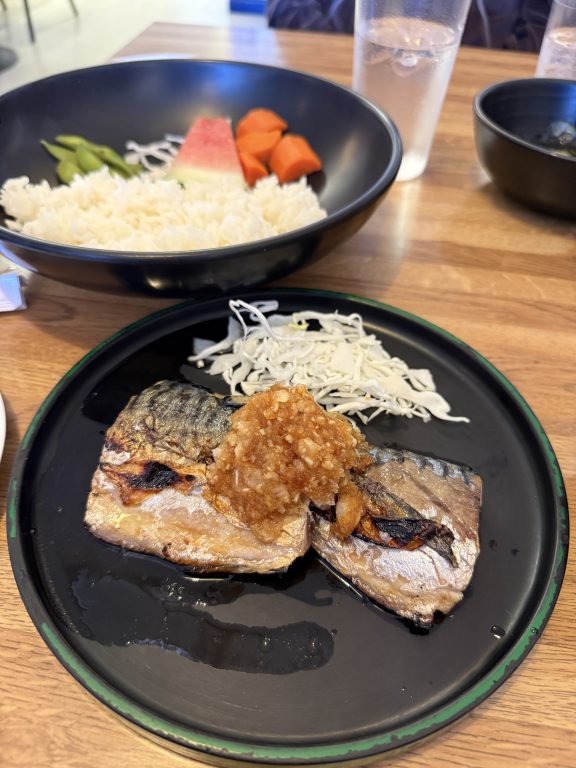 broiled mackeral