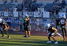 Burbank Football Shuts Out Cabrillo 38-0