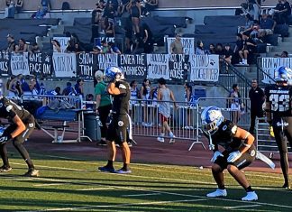 Burbank Football Shuts Out Cabrillo 38-0
