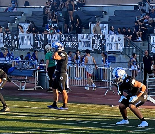 Burbank Football Shuts Out Cabrillo 38-0