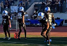 Burbank Football Falls To Host Centennial Las Vegas 74-41
