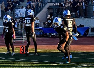 Burbank Football Falls To Host Centennial Las Vegas 74-41