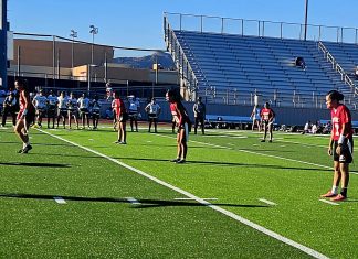 Burroughs Girls Flag Football Edges Thousand Oaks 6-0