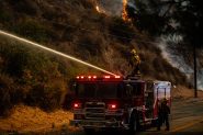 Quick-Moving Brush Fire Consumes 40 Acres Above DeBell Golf Course