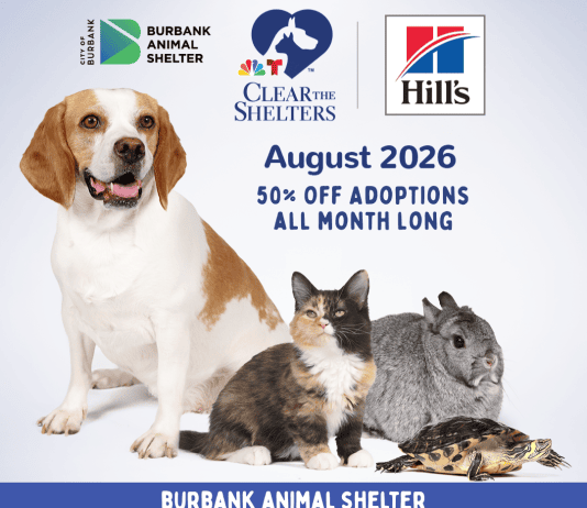 50% Off Adoptions at the Burbank Animal Shelter